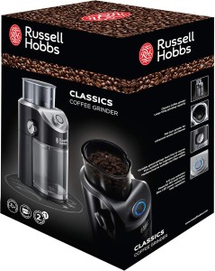 Кавомолка Russell Hobbs жорнова Classic 23120-56, 140 Вт