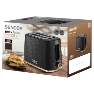 Тостер Sencor STS7201BK, 930Вт
