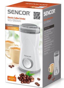 Кавомолка Sencor роторна SCG1050WH, 150Вт