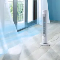 Вентилятор Philips CX5535/00 колонний, 110см, 40Вт, білий