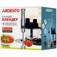 Блендер Ardesto HBSG-1000WHCHSL заглибний 1000Вт