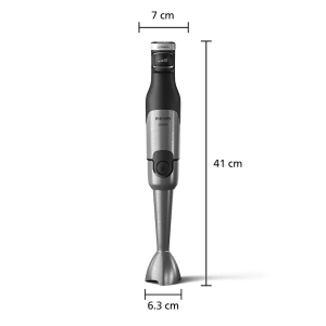 Блендер Philips HR2684/00 заглибний Series 5000, 1200Вт, 4в1, чорний