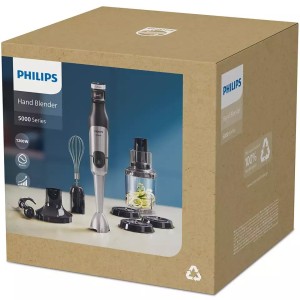 Блендер Philips HR2684/00 заглибний Series 5000, 1200Вт, 4в1, чорний