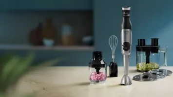 Блендер Philips HR2685/00 заглибний Series 5000, 1200Вт, 5в1, чорний