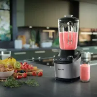 Блендер PHILIPS HR3760/00 стаціонарний 1500Вт, скло, чорний