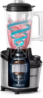 Блендер PHILIPS HR3760/00 стаціонарний 1500Вт, скло, чорний