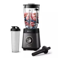 Блендер PHILIPS HR3041/00 стаціонарний Series 5000, 1200Вт, скло, чорний