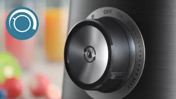 Блендер PHILIPS HR3041/00 стаціонарний Series 5000, 1200Вт, скло, чорний