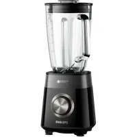 Блендер PHILIPS HR3030/00 стаціонарний Series 5000, 1200Вт, скло, чорний