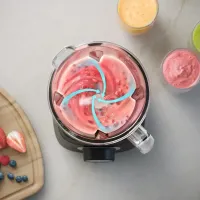 Блендер PHILIPS HR3030/00 стаціонарний Series 5000, 1200Вт, скло, чорний