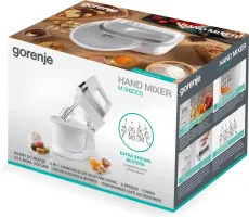 Міксер Gorenje M500DCS стаціонарний 500Вт, білий