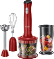 Блендер Russell Hobbs заглибний Desire 500Вт, 2в1, червоний (24700-56)