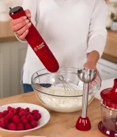 Блендер Russell Hobbs заглибний Desire 500Вт, 2в1, червоний (24700-56)