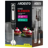 Блендер Ardesto HBG-800B заглибний 800Вт, чорно-сріблястий