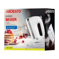 Міксер Ardesto HMC-3000W ручний 300Вт, білий