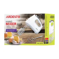 Міксер Ardesto HMK-4006W ручний 400Вт, білий