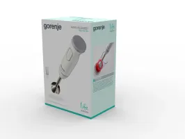 Блендер Gorenje HBC561QW заглибний 560Вт, 2в1, білий