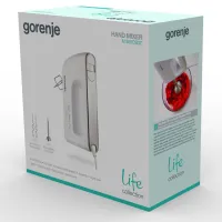 Міксер Gorenje M550CSDC ручний 550Вт, білий