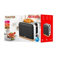 Тостер Ardesto T-F420BWD, 800Вт