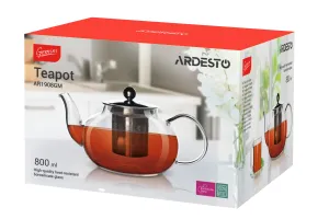 Заварник Ardesto Gemini Roma AR1908GM, 800мл, прозорий