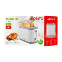Тостер Ardesto White Stripes T-F17WG, 930Вт