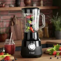 Блендер Russell Hobbs стаціонарний Matte Black 650Вт, чорний (24722-56)