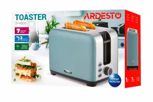 Тостер Ardesto Mint Harmony T-F400G, 800Вт