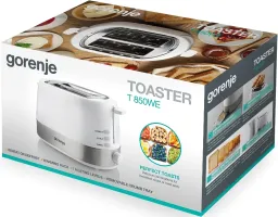 Тостер Gorenje T850WE, 850Вт