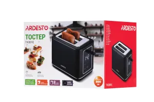 Тостер Ardesto Elegance T-K301E, 800Вт
