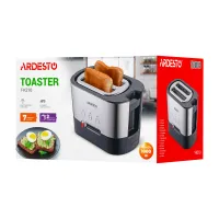 Тостер Ardesto Steel Collection T-K210, 1000Вт