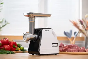 М'ясорубка Ardesto MGA-2300W, 2300Вт, біло-чорна