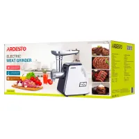 М'ясорубка Ardesto MGA-2300W, 2300Вт, біло-чорна
