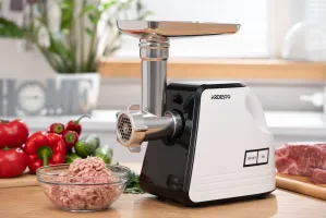 М'ясорубка Ardesto MGA-2300W, 2300Вт, біло-чорна