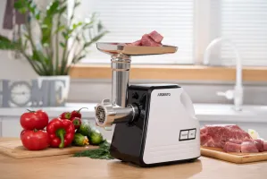 М'ясорубка Ardesto MGA-2300W, 2300Вт, біло-чорна