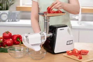 М'ясорубка Ardesto MGA-2300W, 2300Вт, біло-чорна