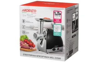 М'ясорубка Ardesto MGL-2250R, 1800Вт