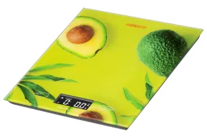 Ваги Ardesto кухонні Avocado, 5кг, скло (SCK-893AVOCADO)