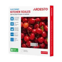 Ваги Ardesto кухонні CHERRY, 5кг (SCK-893CHERRY)