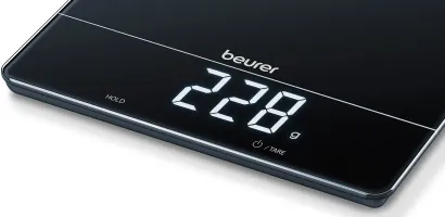 Ваги Beurer кухонні, 15кг, скло (KS_34)