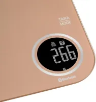 Ваги Sencor кухонні, 5кг, підключення до смартфону, пластик, (SKS7076GD)