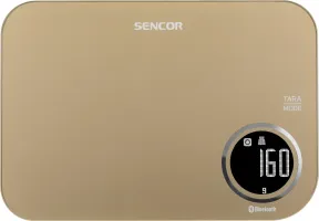 Ваги Sencor кухонні, 5кг, підключення до смартфону, пластик (SKS7077CH)