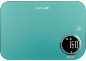 Ваги Sencor кухонні, 5кг, підключення до смартфону, пластик (SKS7071GR)