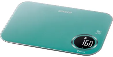 Ваги Sencor кухонні, 5кг, підключення до смартфону, пластик (SKS7071GR)
