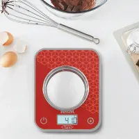 Ваги Tefal кухонні Optiss, 5кг, скло (BC50D7V0)