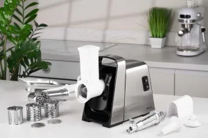 М'ясорубка Ardesto MGK-2400, 2400Вт, чорно-срібний