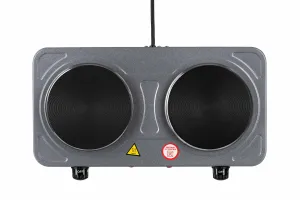 Плитка настільна Ardesto ECS-J220G електрична, 2 конфорки, 2000 Вт 