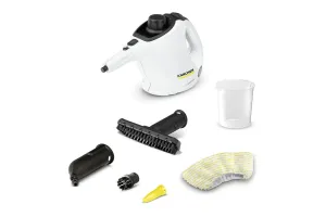 Пароочисник Karcher SC 1, 1200Вт, 3Бар, білий (1.516-400.0)