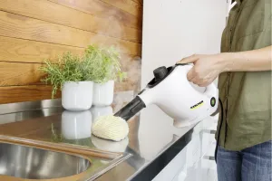 Пароочисник Karcher SC 1, 1200Вт, 3Бар, білий (1.516-400.0)