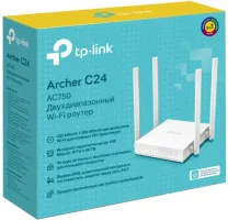 Маршрутизатор TP-LINK ARCHER C24 WiFi5