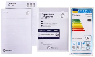 Пральна машина Electrolux EW6S406WU, 6кг, 1000 об/хв
